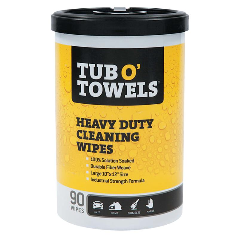 TUB-O TOWELS HEAVY DUTY WIPES 90CT - Wipes